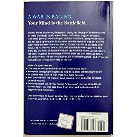 Battlefield of the Mind: Winning the Battle in Your Mind / Study Guide by Meyer - Picture 7 of 12